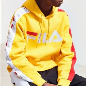 fila yellow sweatshirt